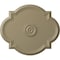 Ekena Millwork Waltz Ceiling Medallion (Fits Canopies up to 5 1/4"), 24"W x 20 1/2"H x 1 1/8"P, Gobi Desert CM24WAGDF - alternate 1